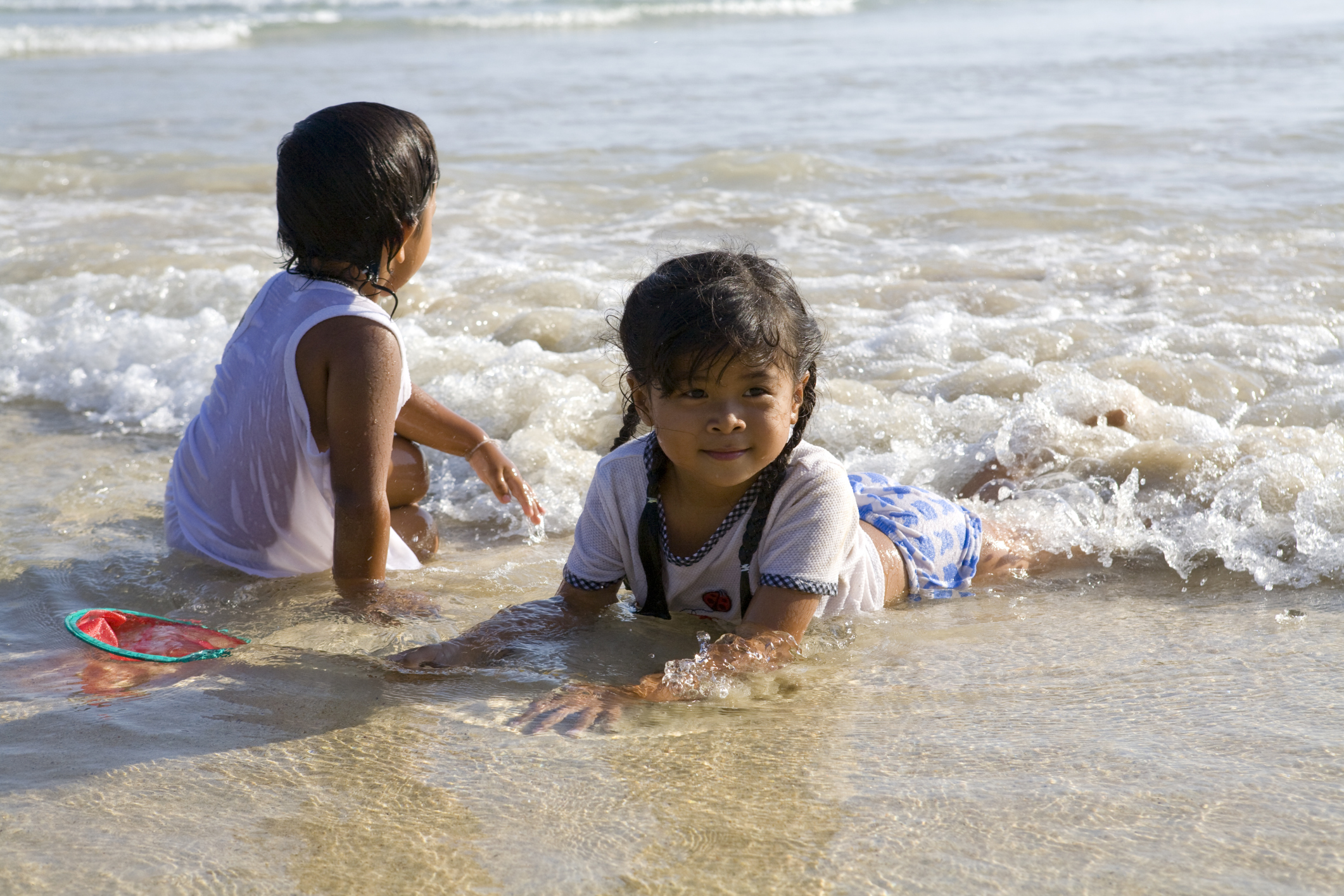 kids in water at beach | CK Public Health