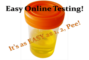 Picture of a urine sample