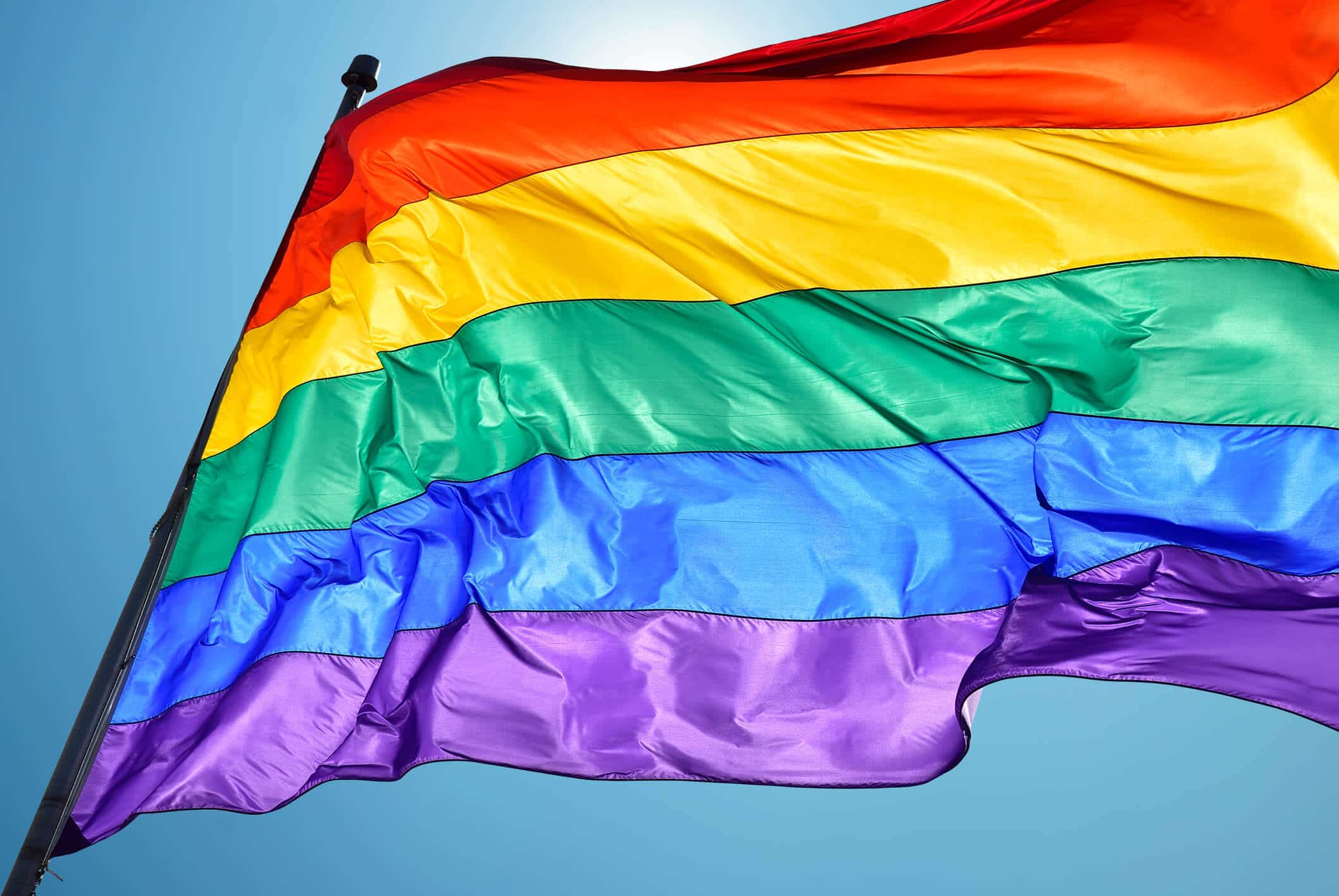 Image of a Pride Flag