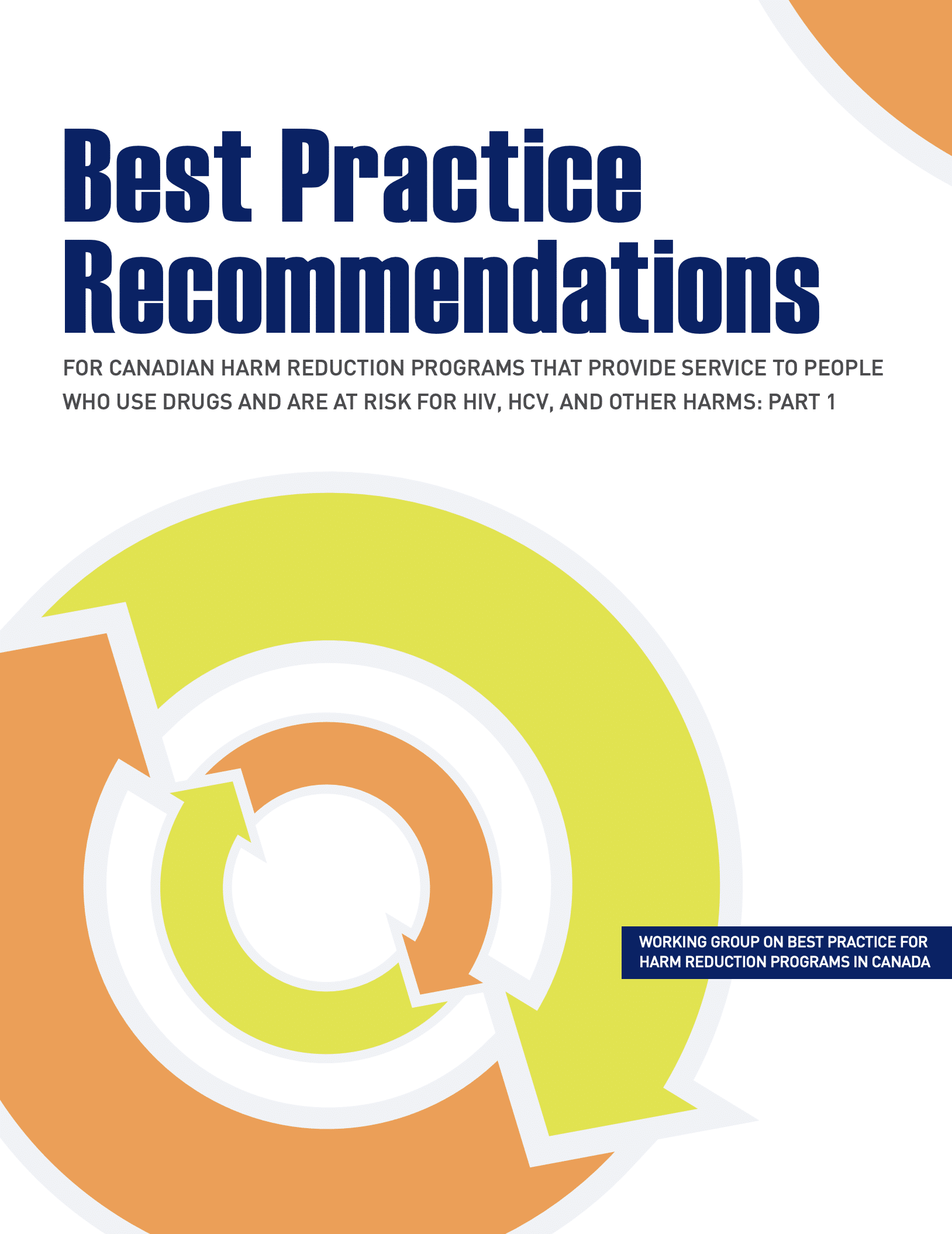 Best practice recommendations