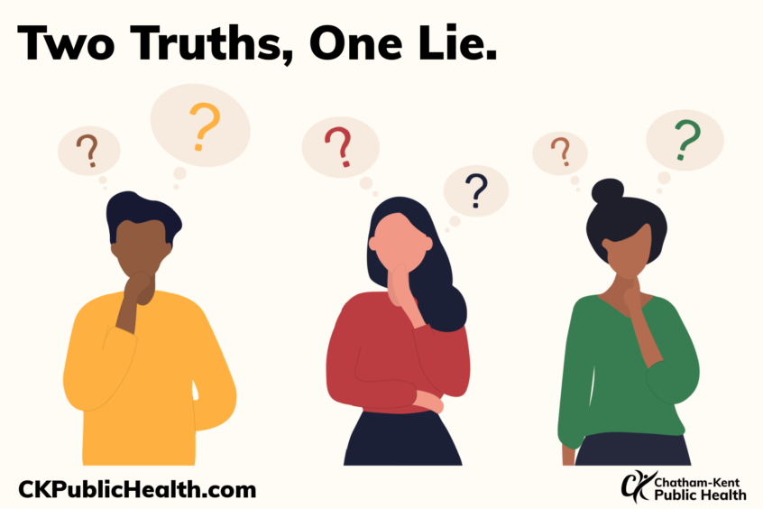 Two Truths, One Lie | CK Public Health