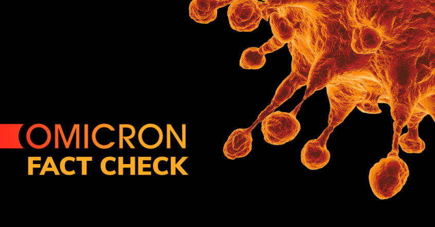 Omicron Fact Check